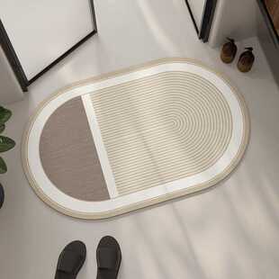 Mercado Libre免洗硅藻防滑垫吸水脚垫浴室厕所软垫侘寂风地垫门