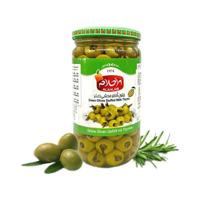 Alahlam Olives stuffed with thyme 百里香夹心橄榄 进口无核