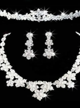 特价供应新娘饰品套链 婚庆饰品 热销饰品套链xl1338时尚
