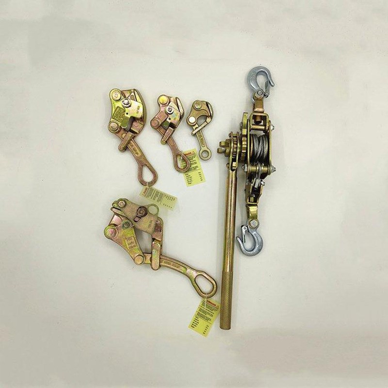 电力施工P-1500/P-200v0紧线器E多用途棘轮拉紧器便携式牵引收紧