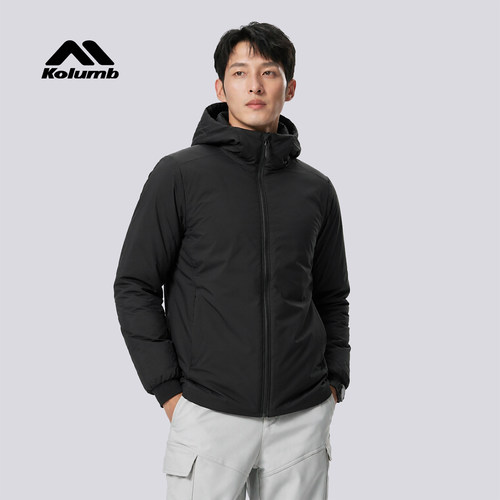 Kolumb户外东丽拒水棉服男抗静电