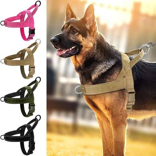 狗狗中大型犬遛狗胸背带牵引绳