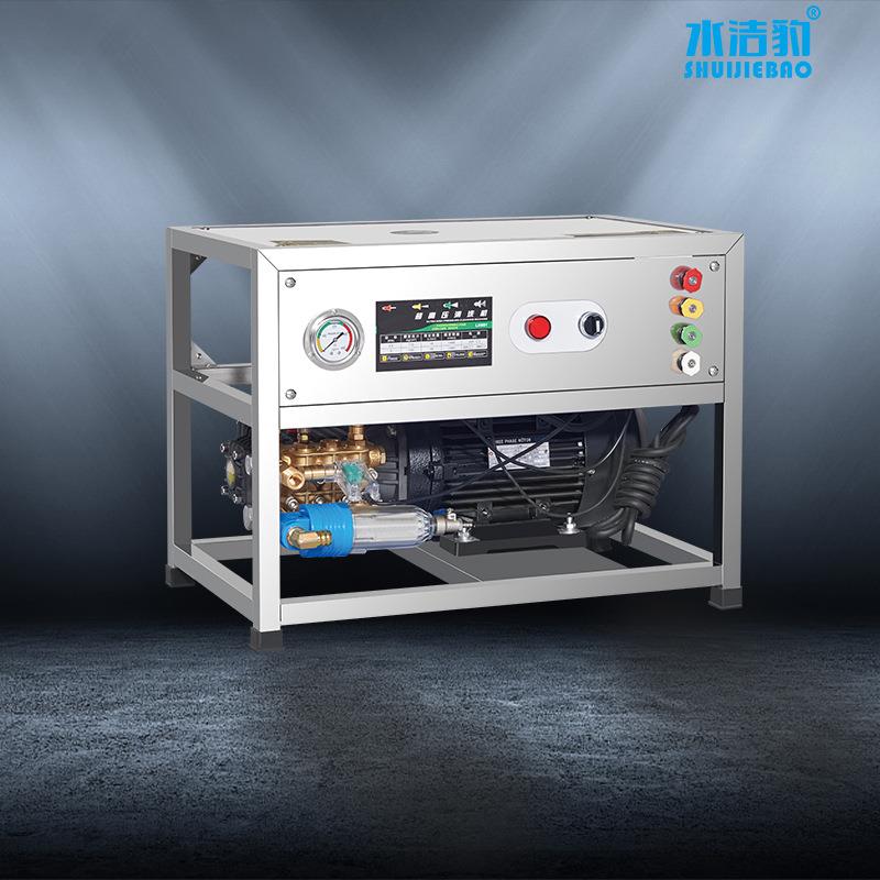 商用超高压清洗机剥树皮除锈管道疏通机柴油高压清洗机洗车机