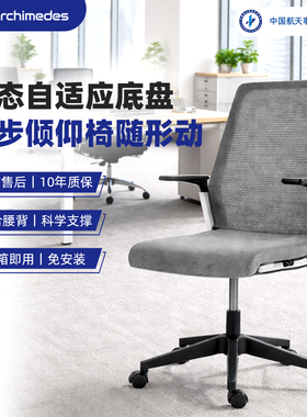 ARCHIMEDES阿基米德easy人体工学久坐护腰电脑椅躺椅靠背椅办公椅