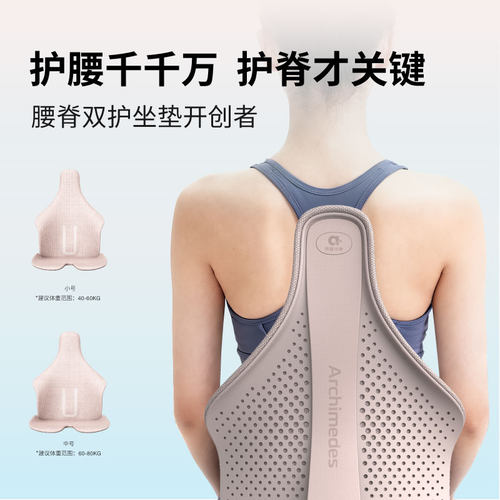 小腰鹅护腰坐垫人体工学坐垫