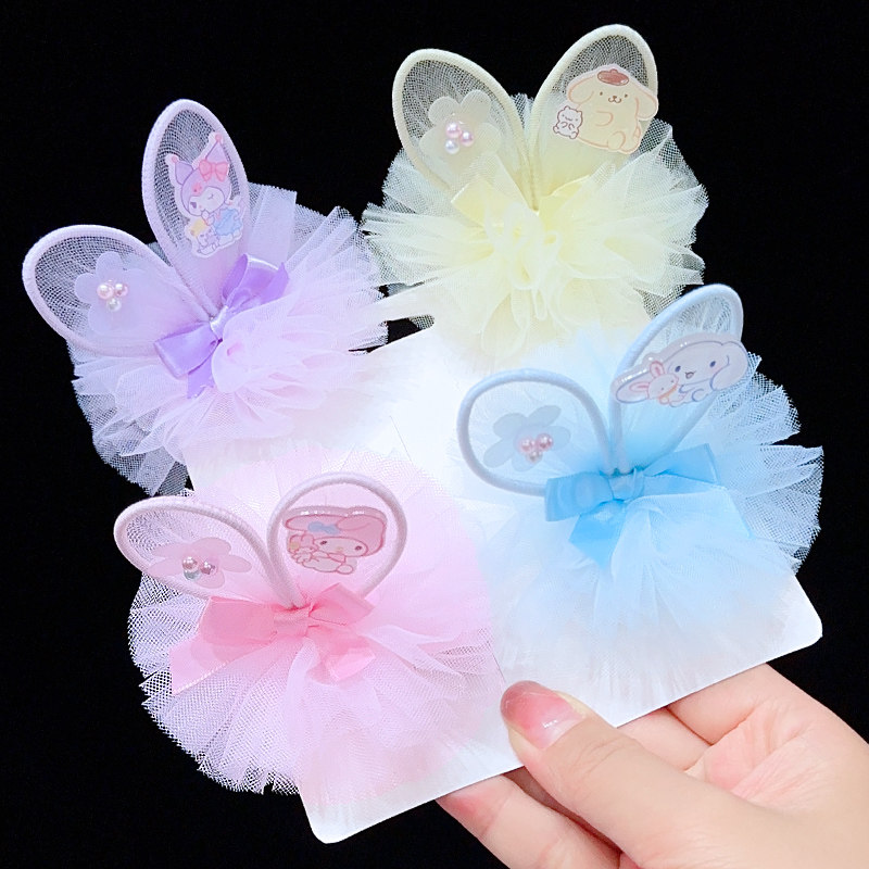 公主可爱兔耳朵发夹王冠卡通发卡