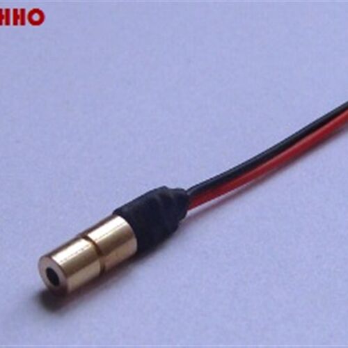 满包邮4mm650nm5mw超小尺寸红光点状镭射激光模组 发射激光二极体