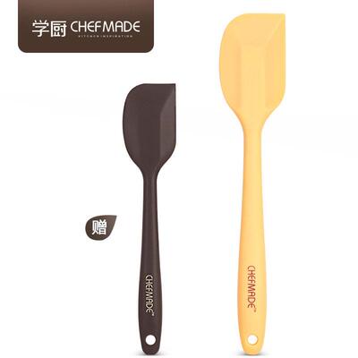 CHEFMADE学厨烘焙工具硅胶刮刀大小号两件套装蛋液面糊搅拌刀9154