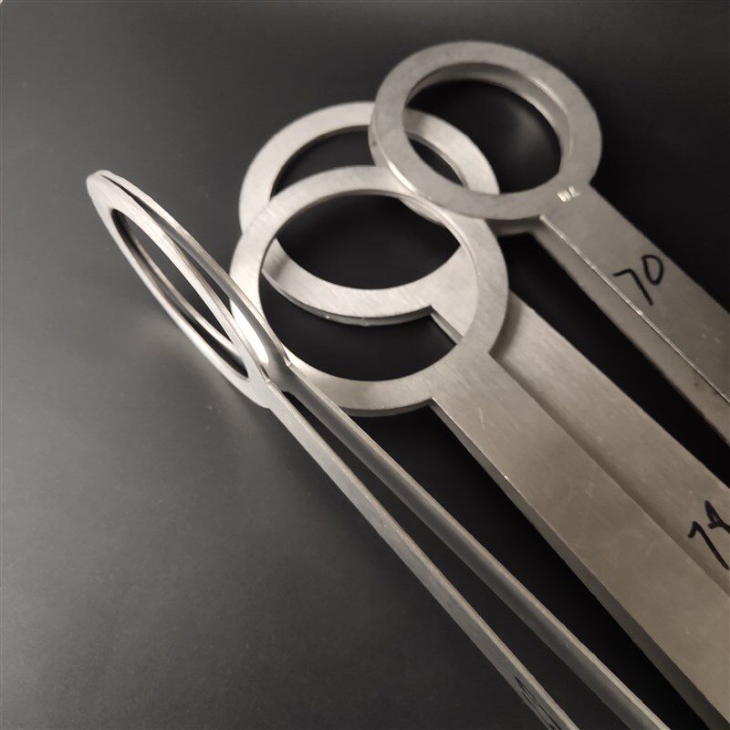 不锈钢手镯画圈工具手镯定位画圈手镯尺手镯圈口X玉镯测量工具