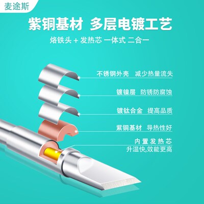 通用JBC烙铁头C245烙铁头铲型T形一字刀头T245手U柄排线焊接拆焊