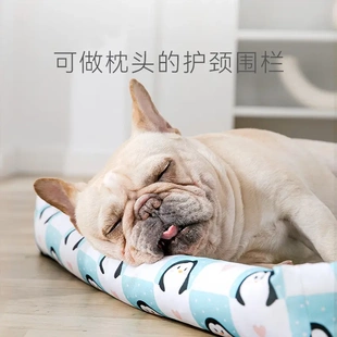 新款夏季中小型犬凉窝四季通用凉垫狗床猫窝垫子大型犬宠物窝