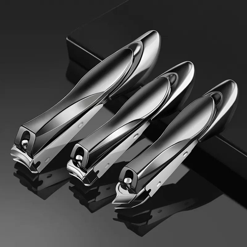 指甲剪套装防飞溅指甲刀单个不锈钢多功能指甲钳定礼制品