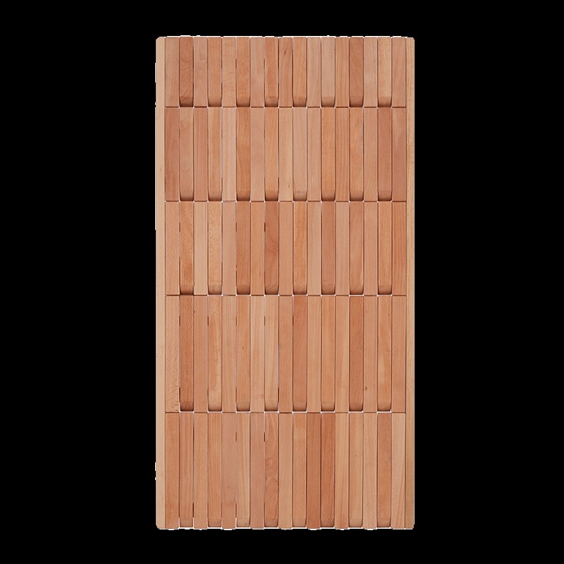 北美黑胡桃木条衣挂墙面装饰挂z钩收纳衣帽钩钢琴键式衣架实木挂