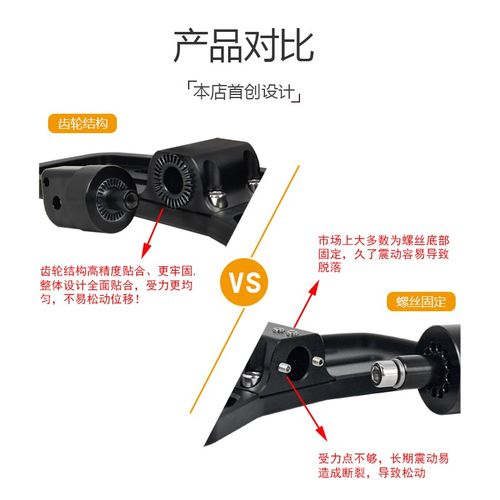 拿破仑250/450金吉拉4v50改装前后加大脚踏板挂挡刹车踏板加宽防