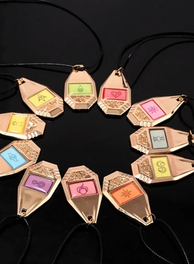 数码宝贝神圣计划进化项链战斗兽太一勇气吊坠os