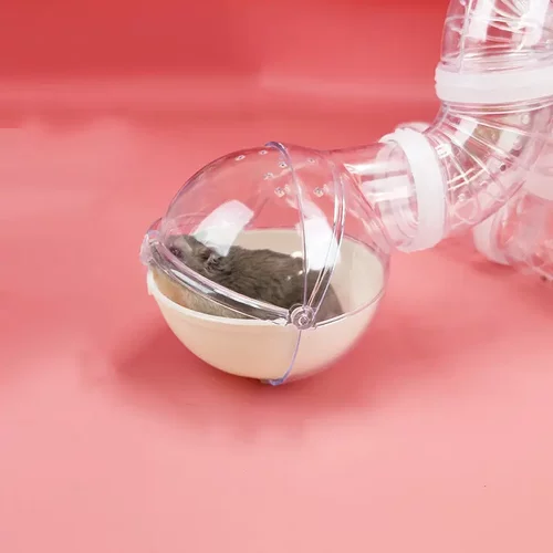 仓鼠管道笼子隧道透明外接隧道改装配件迷宫玩具造景外接浴室