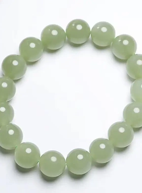 仿和田玉手链男女款东陵玉玉石8mm手串古风盘完手串饰品礼物