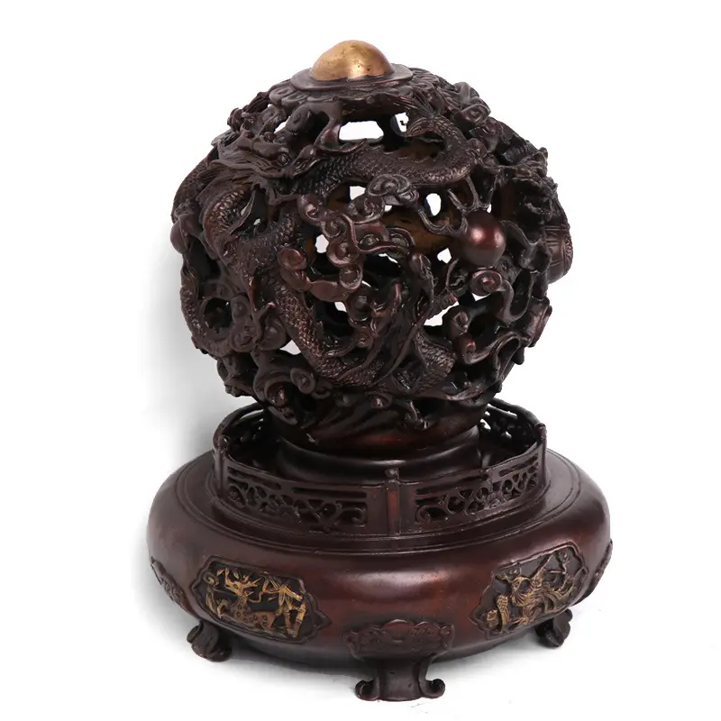 铜器 时来运转 铜工艺品九转乾坤鼎