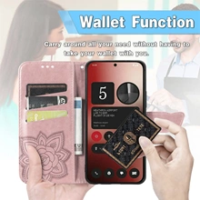 适用nothing f phone1手机皮套翻盖压花phone 2a皮革