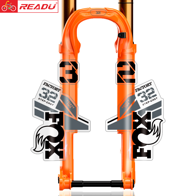 2021 fox32 LIGHTWEIGHT XC前叉贴纸山地车自行单车FOX 32改色贴