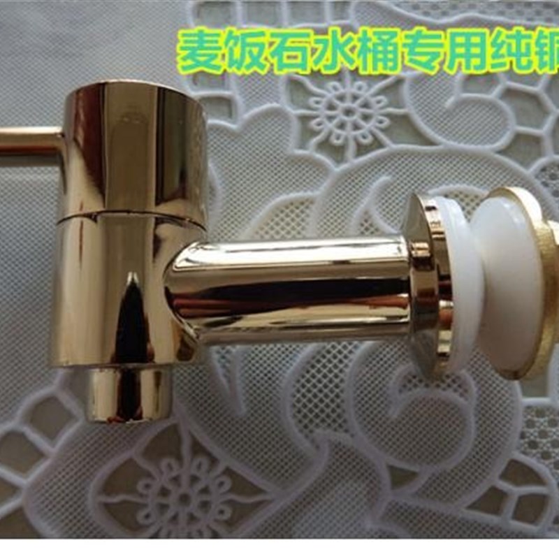 麦饭石木鱼石水桶水缸紫砂净水器饮水机净水器配件铜水龙头陶瓷