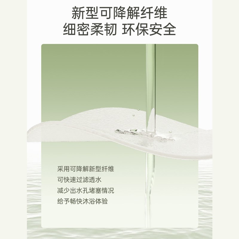 moido陌冬 三代花洒原装抑菌过滤棉唤香美肤过滤替换配件3代