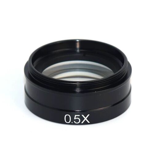 用于0745/WD100单筒镜头增倍辅助物镜 工业显微镜头辅助物镜0.5X