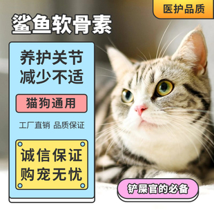 贝恩兰鲨鱼软骨素猫狗通用泰迪金毛宠物关节养护呵护日常髌骨健康