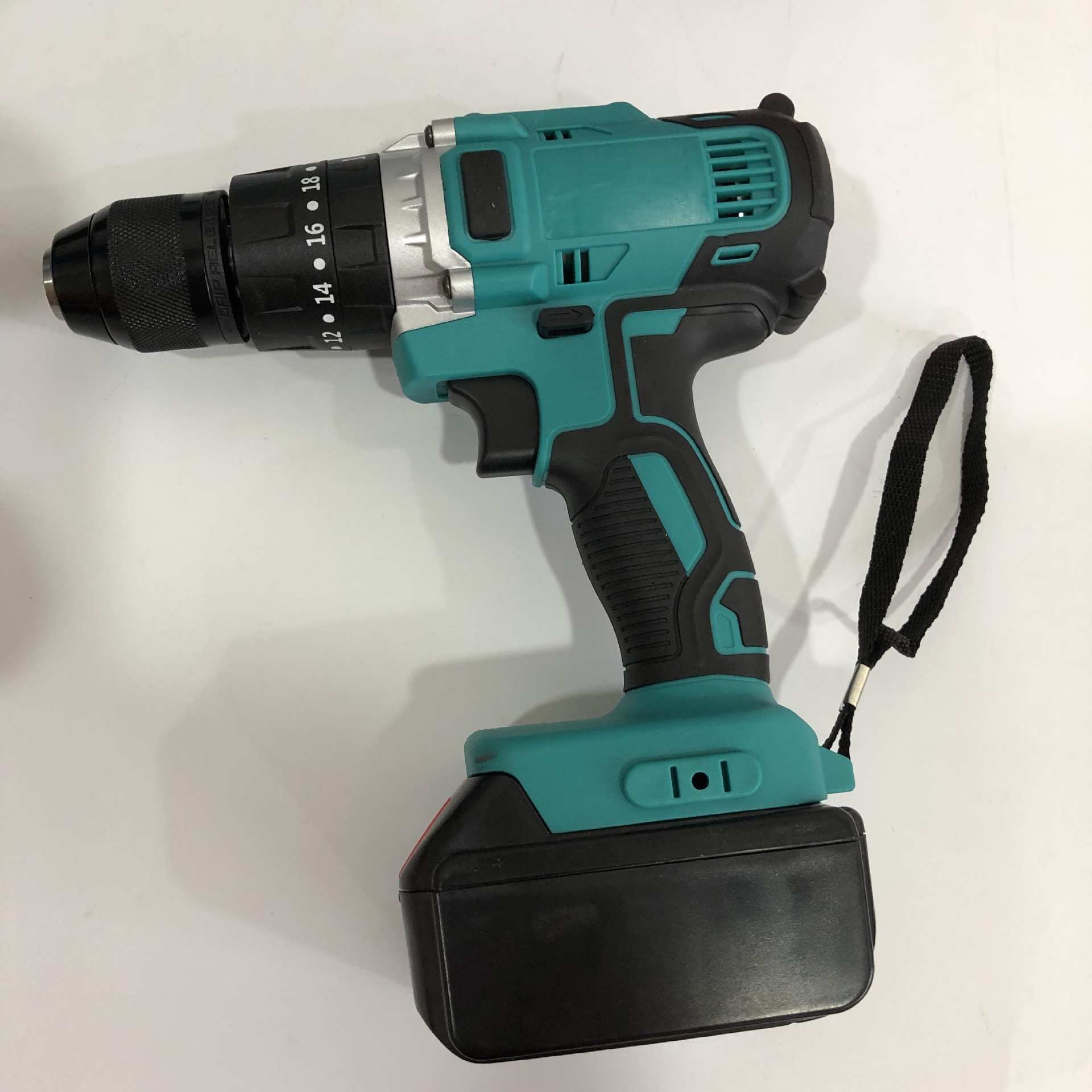 外贸款13mm锂电冲击钻大功率电钻电钻扭力钻多功能家用锂电