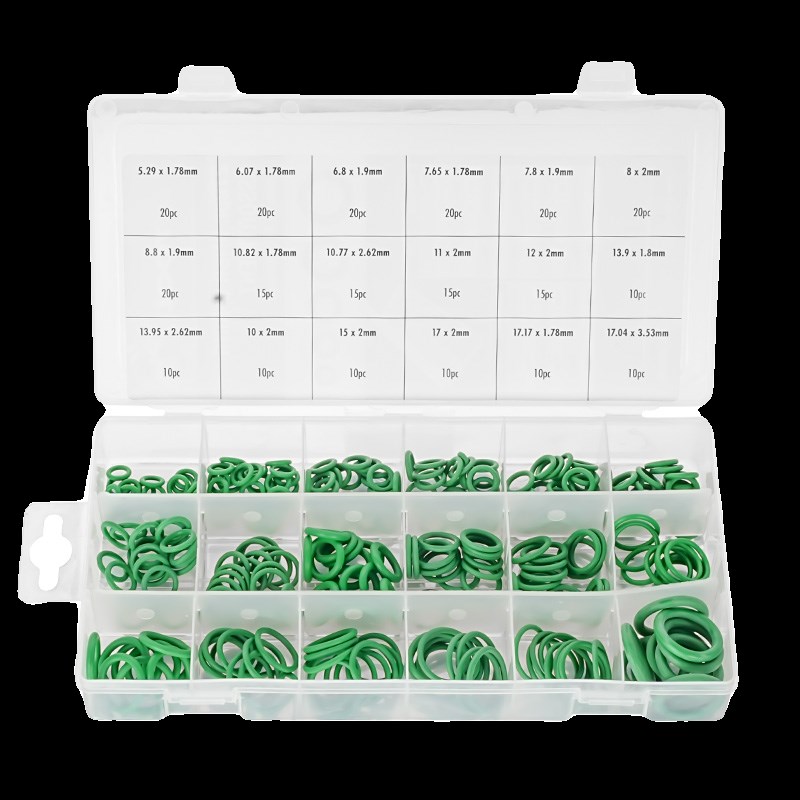 汽车空调密封圈jO型圈耐高温型硅胶圈氟橡胶油封大全丁腈防水垫