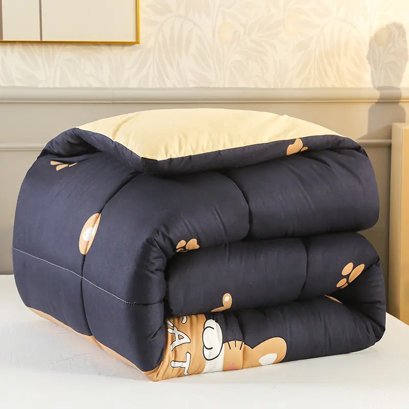 加厚保暖冬被学生被芯非全棉纯棉单人宿舍棉被子四季被子