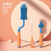爱因美硅胶奶瓶刷婴儿奶嘴吸管刷子度洗杯子清洁工具组合套装