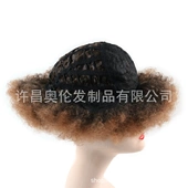 非洲蓬松小卷70年代o wig play自然仿真派对节日假发afro