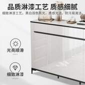 轻奢阳台柜 爆款 简约烤漆鞋 柜家用进门口入户门厅玄关2025新款