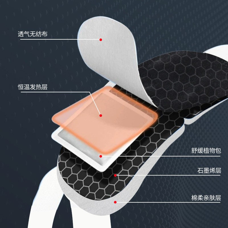 缓解眼睛疲劳黑眼圈黑色石墨蒸汽眼罩睡眠热敷护眼加热大护眼罩