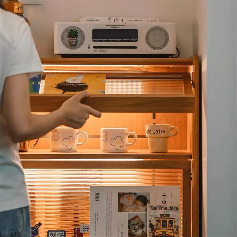 简约实木餐边柜日式五斗柜储物柜北欧置物书柜柜沙发边柜