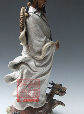 陶瓷工艺品 石湾公仔 纯阳吕祖