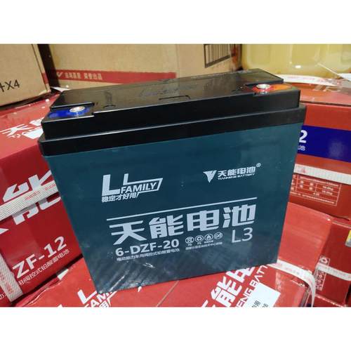 12V24V36V48V60V72V20AH电动车三轮电池6-DZM-20电瓶6-DZF-20天能