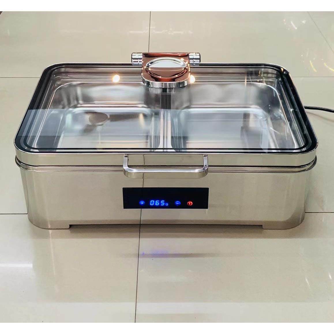 豪华304不锈钢自助餐炉电加热炉保温锅商用酒店布菲炉早餐炉,餐饮具,酒店餐具,淘宝优惠券,粉丝福利购,淘宝优惠卷