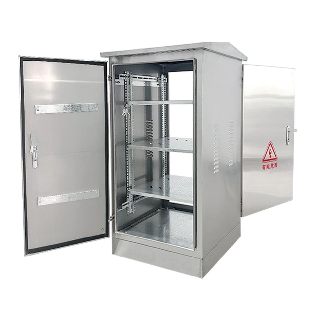 户外防水配电箱不锈钢网络机柜防雨监控设备箱壁挂弱电箱功放机柜