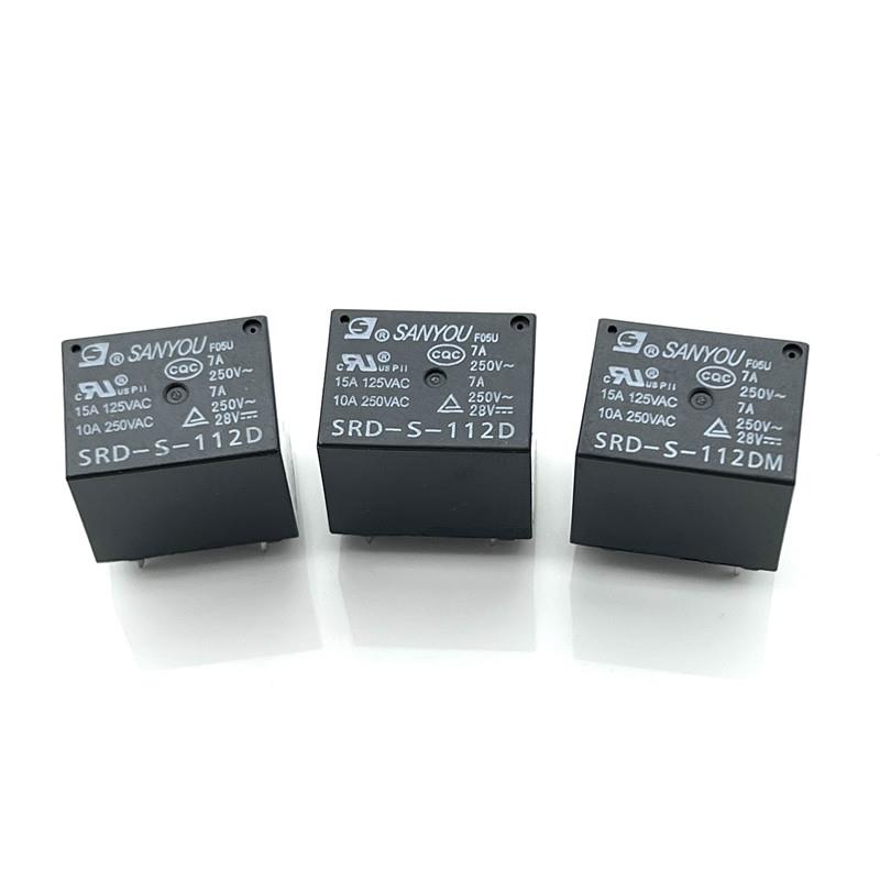 Srd-S-112Dm -112D 12Vdc 10A原装三友电饭煲水壶继电器