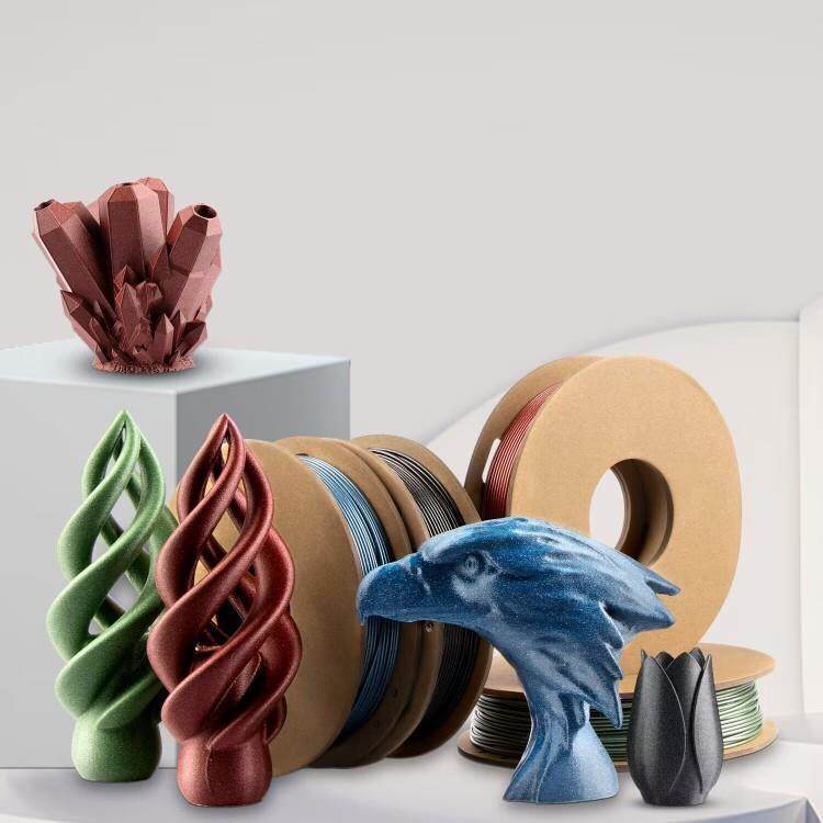 Tinmorry：天瑞Petg-Eco材料食品接触级pettg3d打印长丝，1kg包装