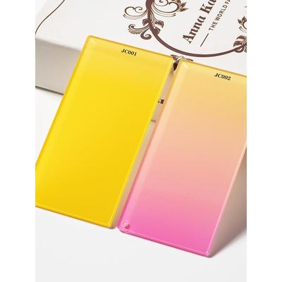 渐变色亚克力洞洞板定制UV印刷加工广告设计装饰材料任意尺寸定制