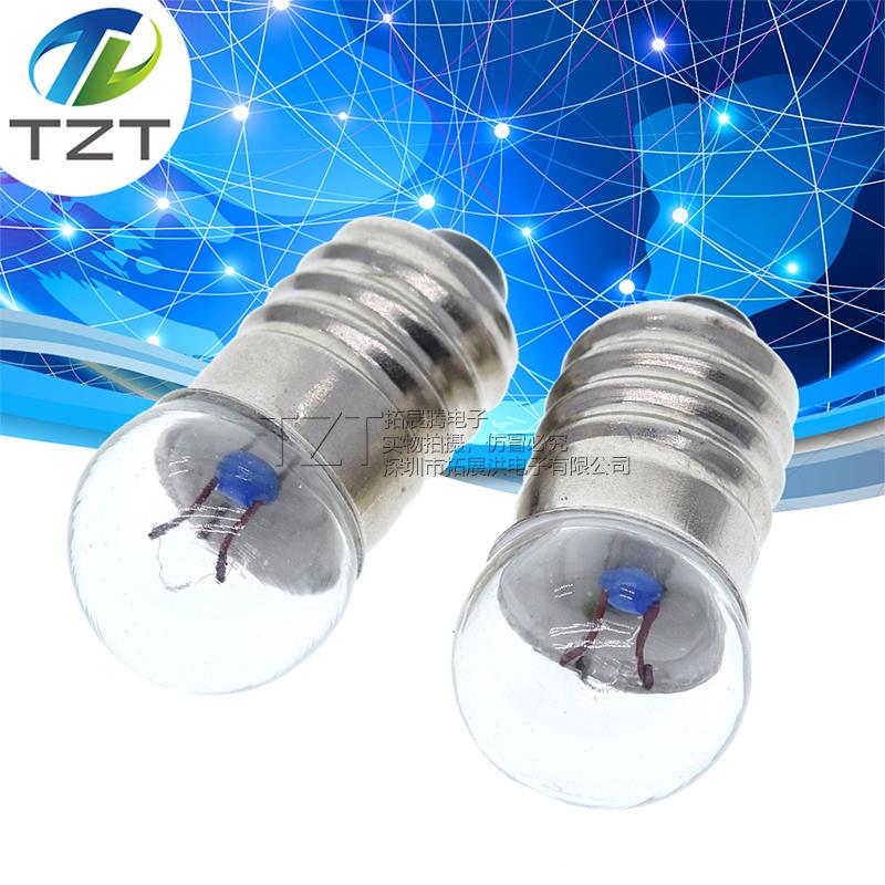 2.5V 3V 3.8V6V圆头小电灯泡 实验用电珠 科技小制作物理实验器材
