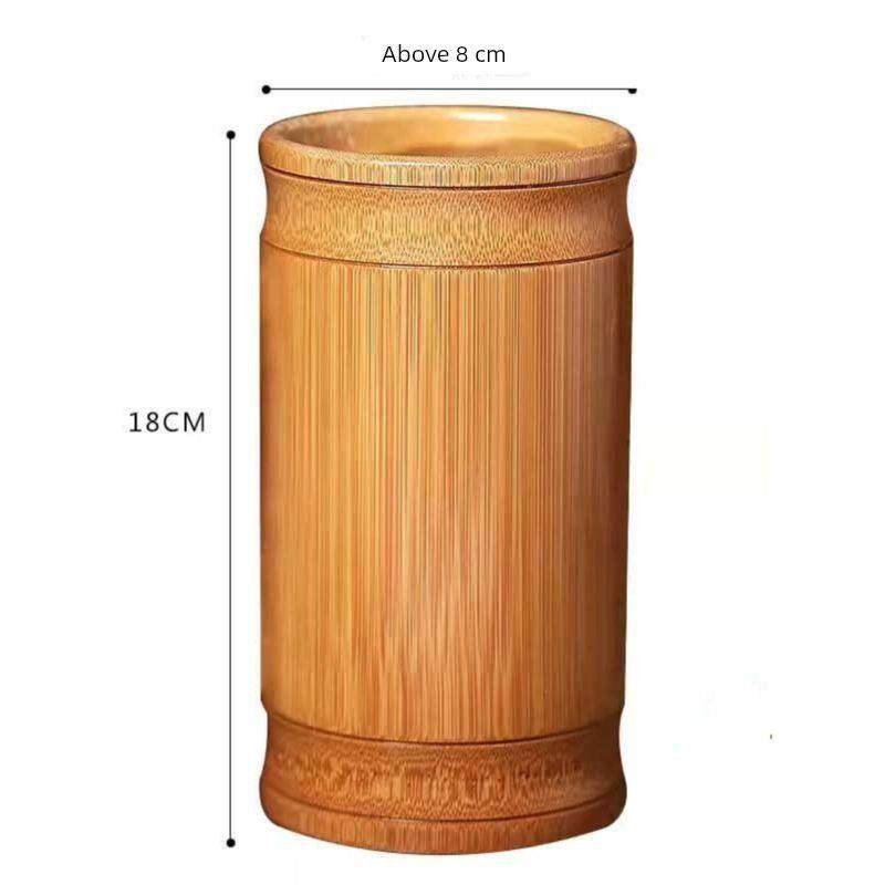 竹签筒筷子筒餐厅商用定制logo串串香竹筒筷筒筷笼筷桶筷子篓覆古,餐饮具,餐具笼/架,淘宝优惠券,粉丝福利购,淘宝优惠卷