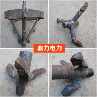 钻孔机钻头打土j钻头打过路眼钻头打孔钻头水钻加长杆1米加厚钻杆