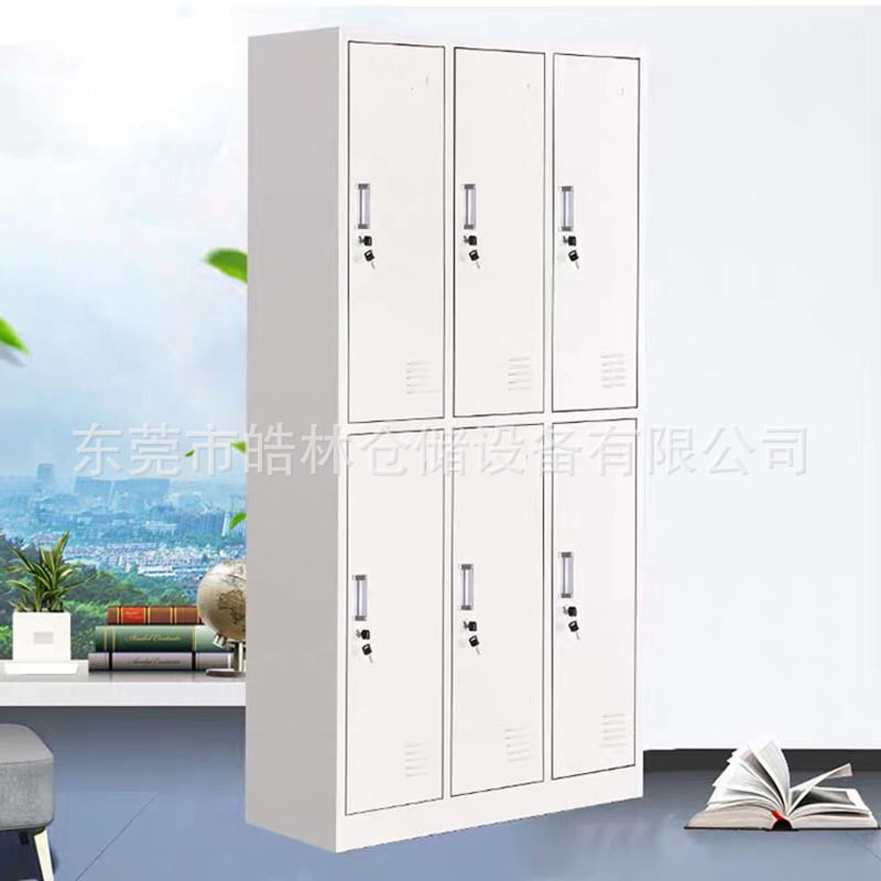不锈钢员工更衣柜健身房多门铁皮储物柜工厂无尘车间衣帽存放柜