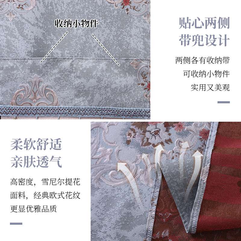 冰箱防尘盖布轻奢高档2025新款单双开门可收纳家用滚筒洗衣机盖巾