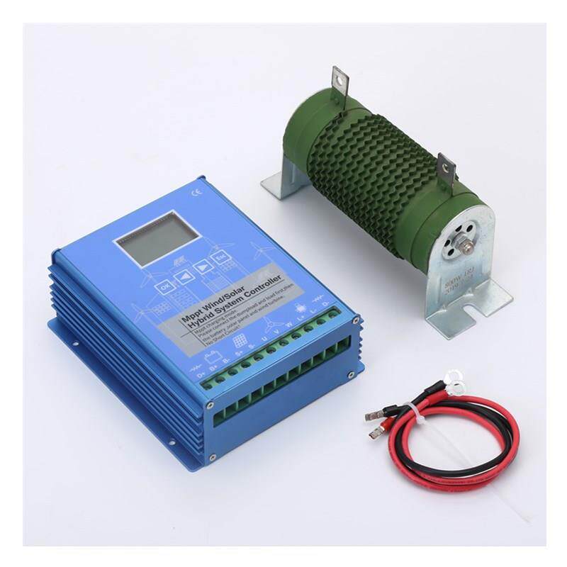 风光互补MPPT升压控制器外置卸荷电阻12V24V识别系统600W1000W
