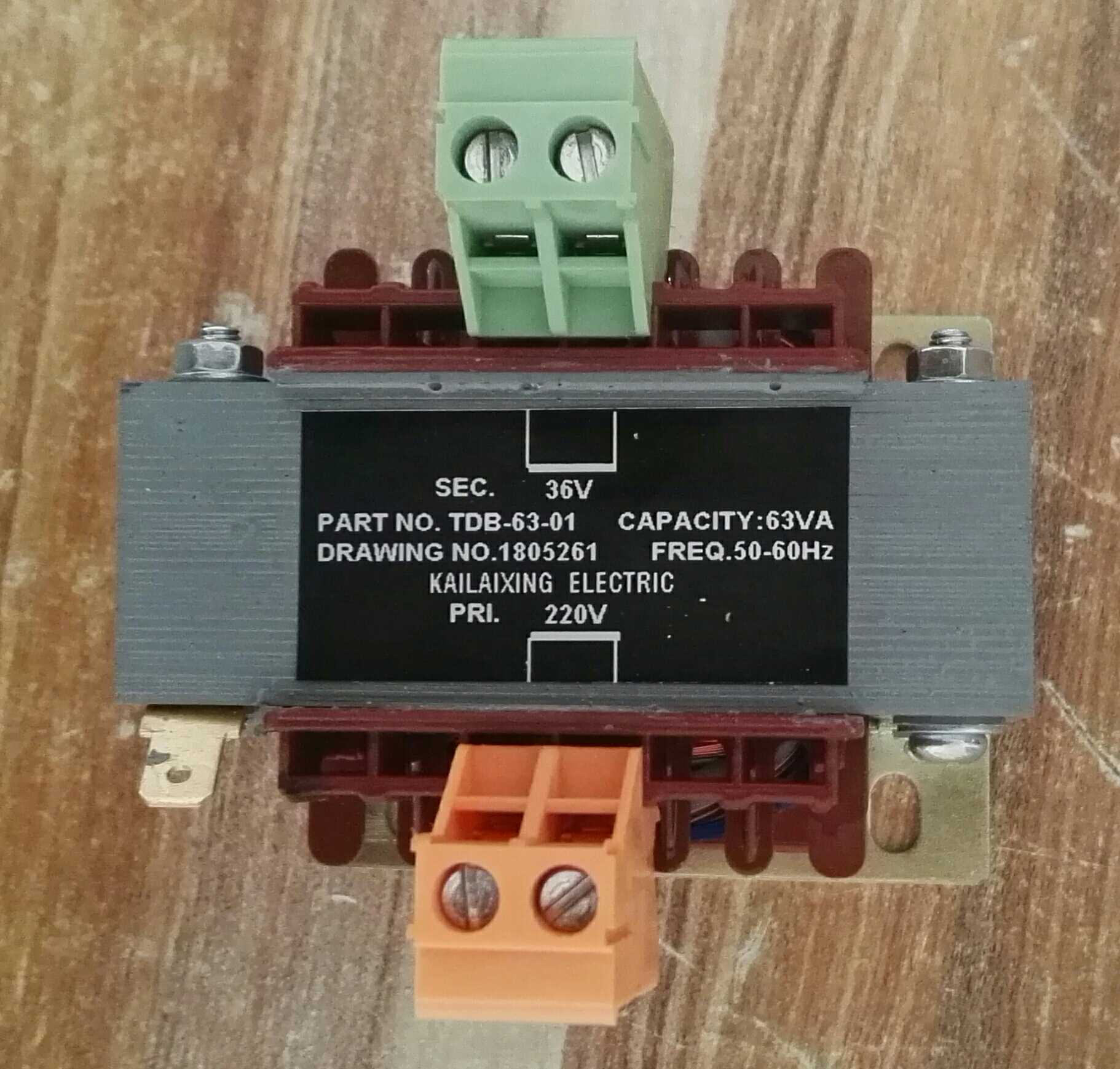 梅轮扶梯变压器TDB-63-01,220V变36V